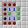 Eksempel 2 for 1-2-1-mønsteret, løst